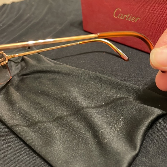 Cartier Accessories Cartier Rose Gold Big C Sunglasses Custom Made